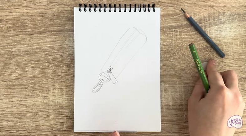 Рисуем Ключница