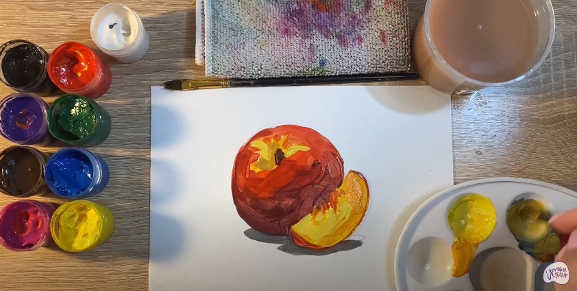 Рисуем Персик