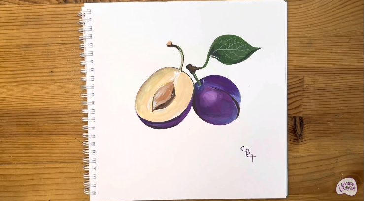 Рисуем Слива