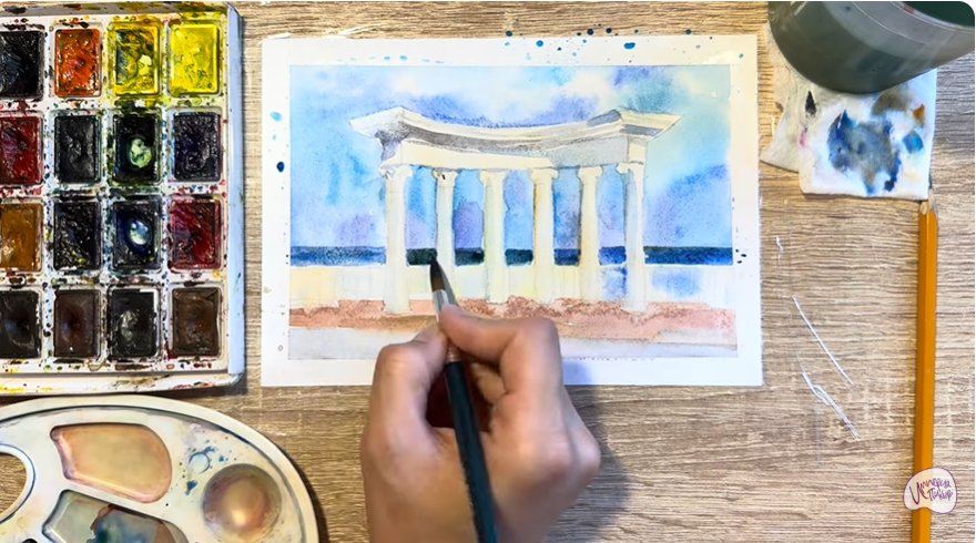 Рисуем Алушта