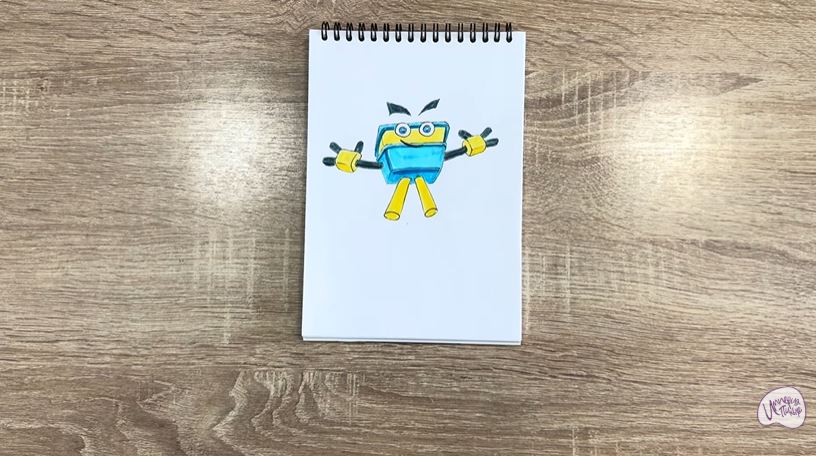 Рисуем Мозг из "Живой гараж"