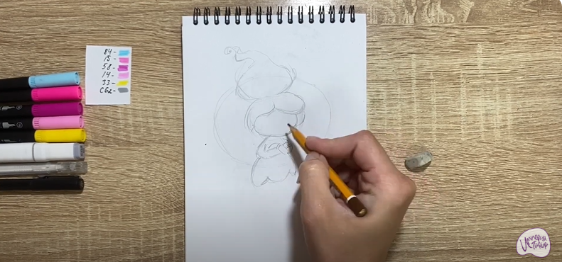 Рисуем Рози из "Семь Королевств"
