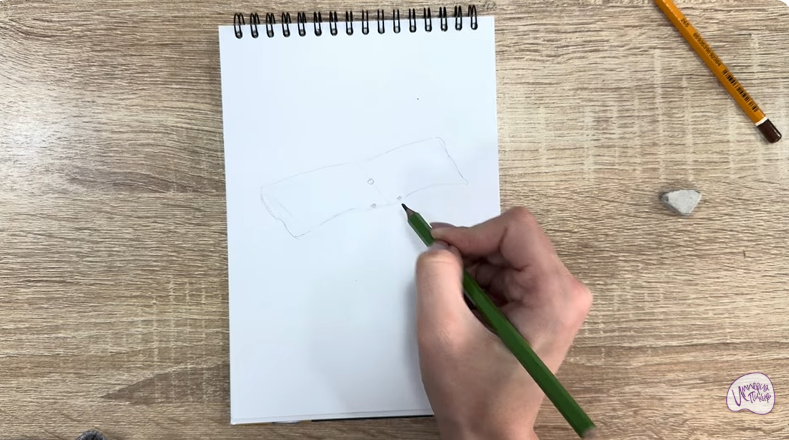 Рисуем Муфта для рук на коляску