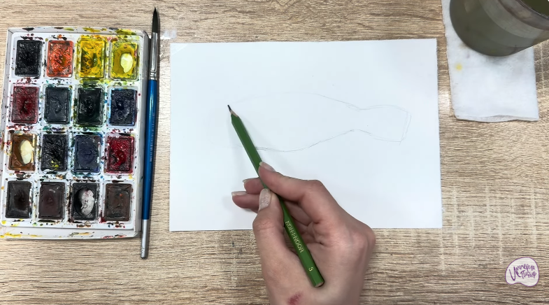 Рисуем Аротрон звёздчатый