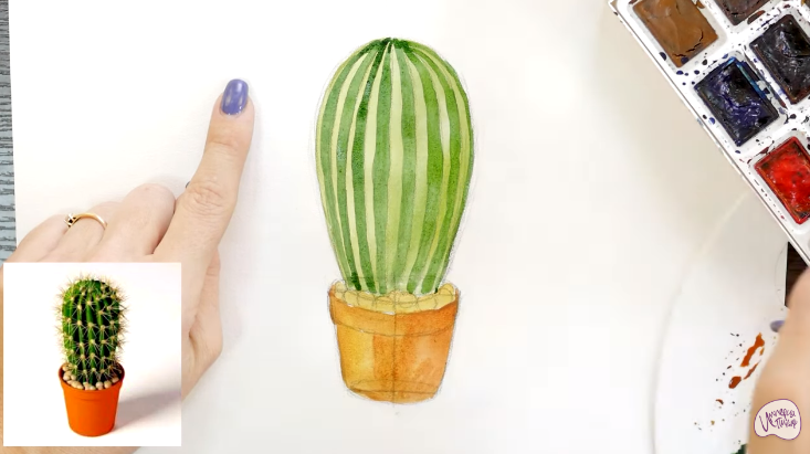 Рисуем Кактус