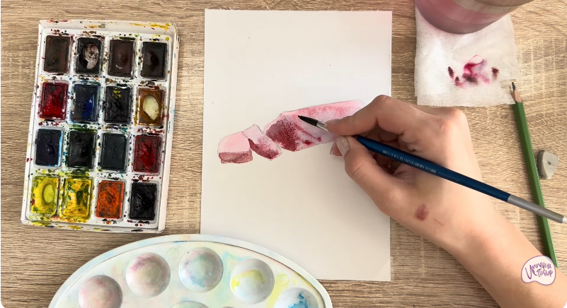 Рисуем Филе тунца