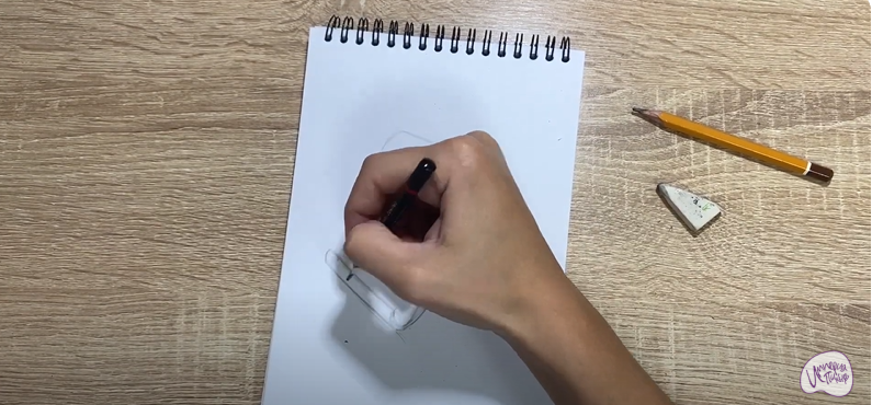 Рисуем Подставка для телефона