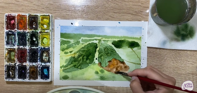 Рисуем Береги лес