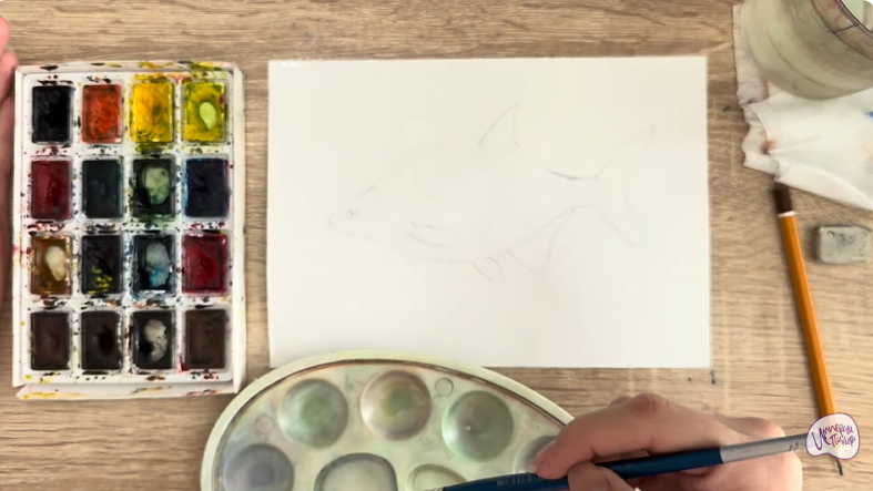 Рисуем Густера