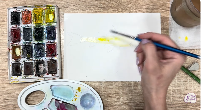 Рисуем Ленский пескарь