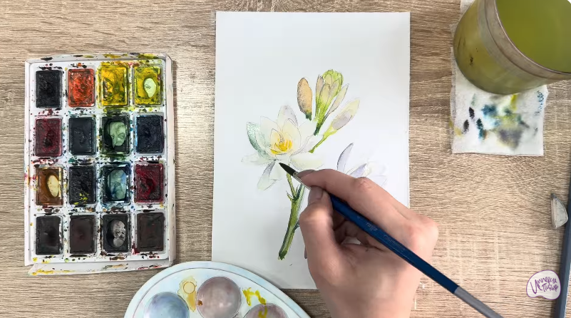 Рисуем Тубероза