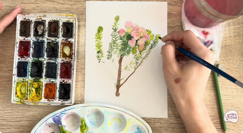 Рисуем Берцелия