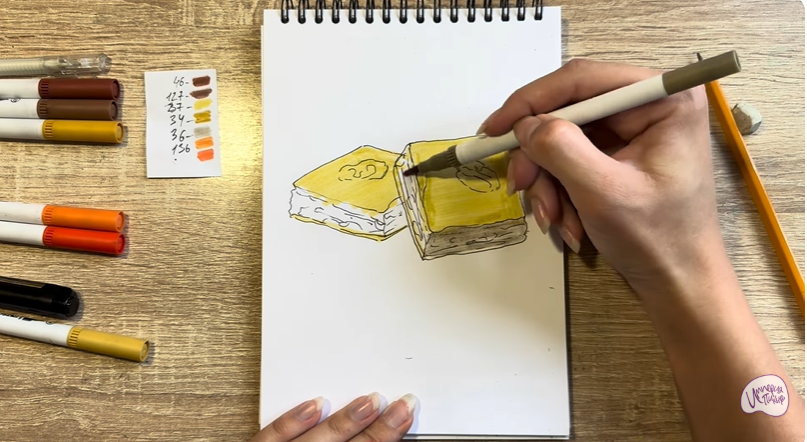 Рисуем Пахлава