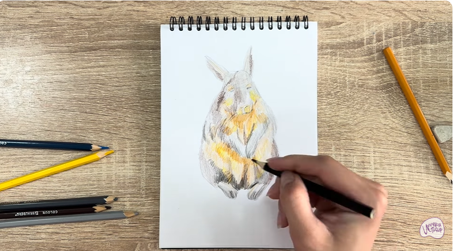 Рисуем Горная вискаша