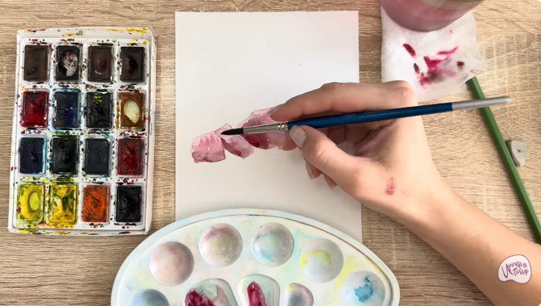 Рисуем Филе тунца