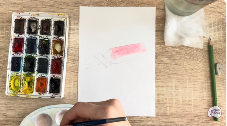 Рисуем Филе тунца