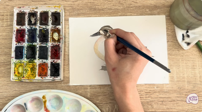 Рисуем Чирок-клоктун