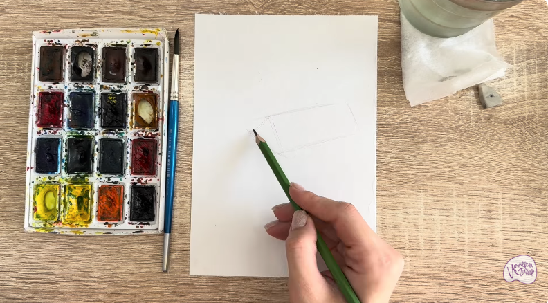 Рисуем Филе тунца