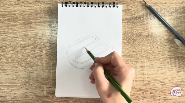 Рисуем Педаль велосипеда