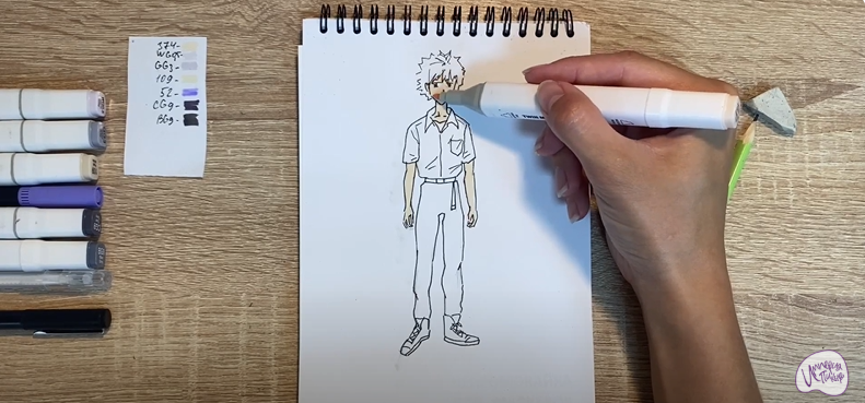 Рисуем Каору