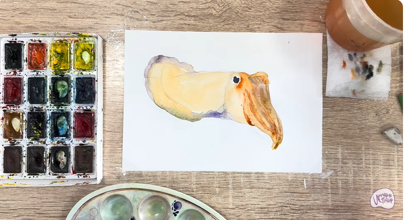 Рисуем Каракатица