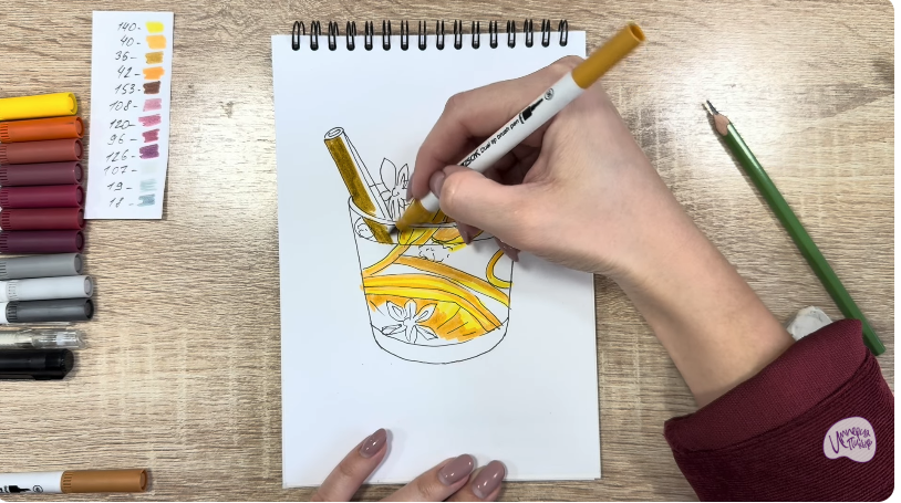 Рисуем Глинтвейн