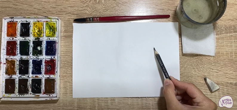 Рисуем Яванское яблоко