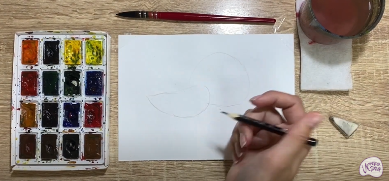 Рисуем Сапота