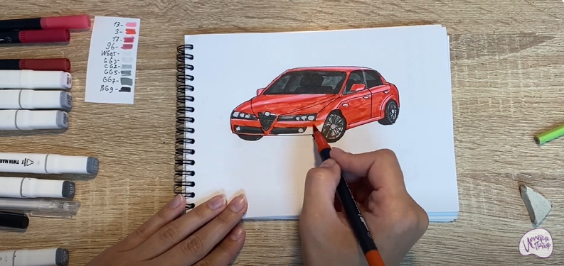 Рисуем Alfa Romeo