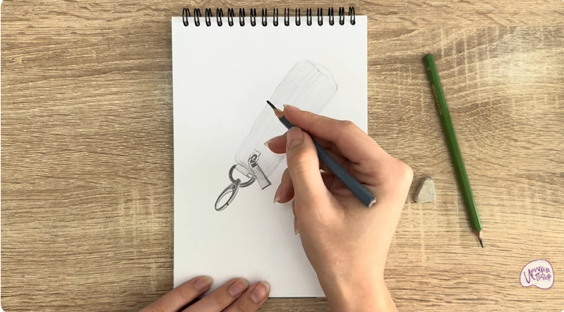 Рисуем Ключница