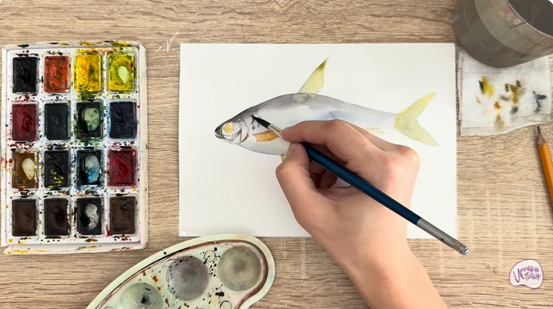 Рисуем Белоглазка