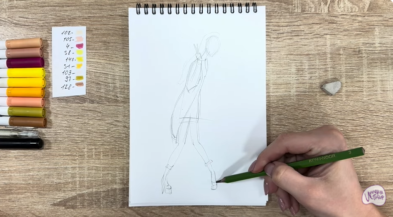 Рисуем Хани Лемон из "Город героев"