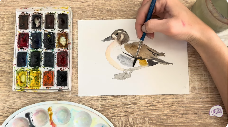 Рисуем Чирок-клоктун