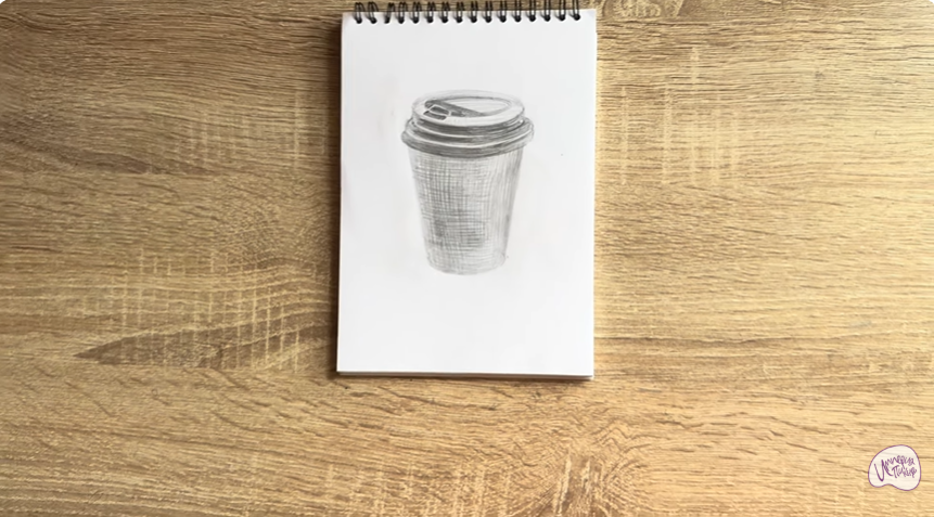 Рисуем Кофейный стакан