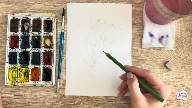 Рисуем Берцелия