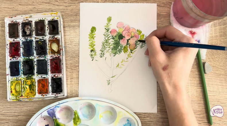 Рисуем Берцелия