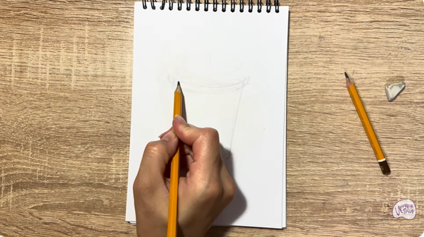 Рисуем Кофейный стакан
