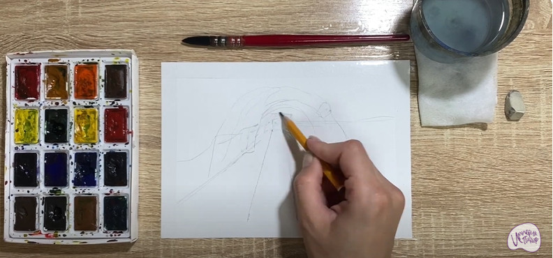 Рисуем Шахта