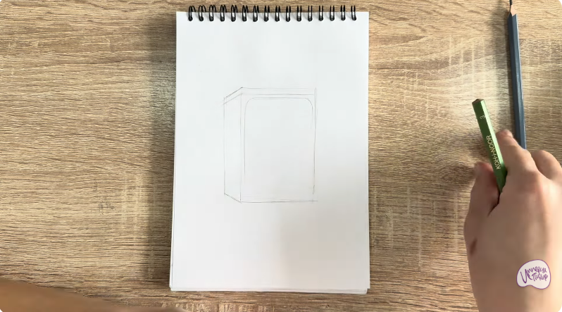 Рисуем Посудомоечная машина