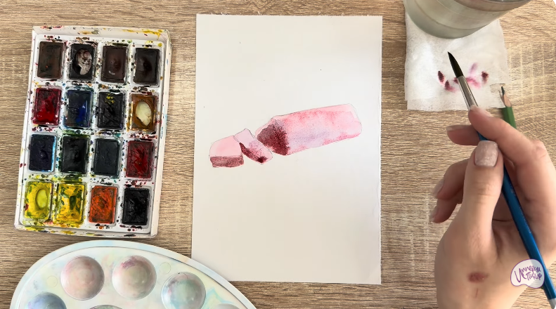 Рисуем Филе тунца