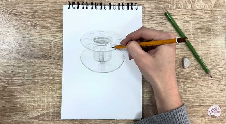 Рисуем Шпулька