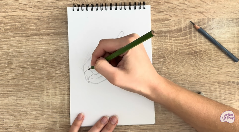 Рисуем Пластиковый зажим