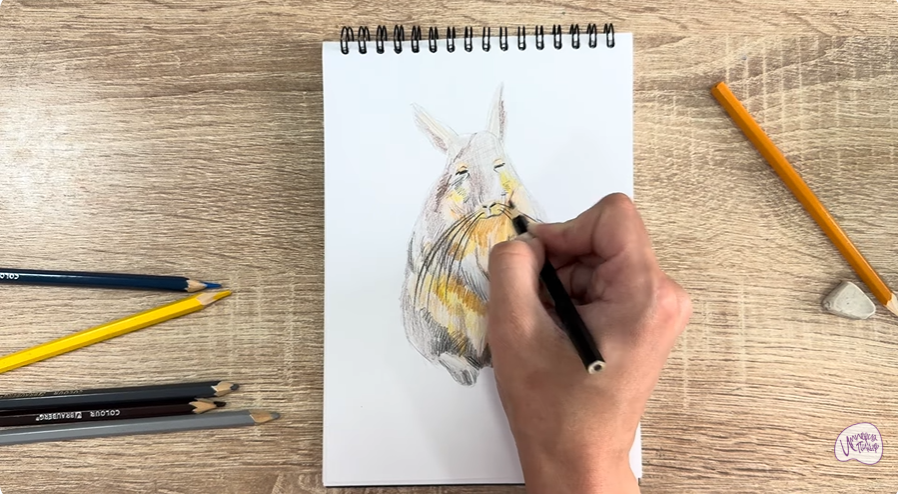 Рисуем Горная вискаша