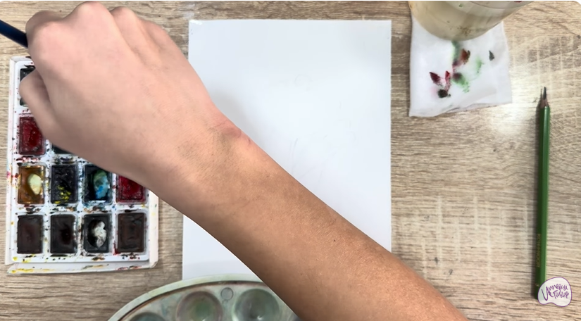 Рисуем Пижма