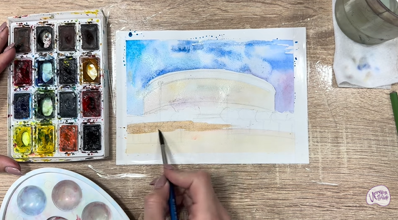 Рисуем Стадион Краснодар