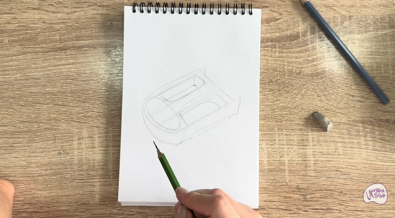 Рисуем Педаль велосипеда