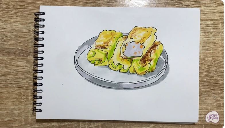 Рисуем Голубцы