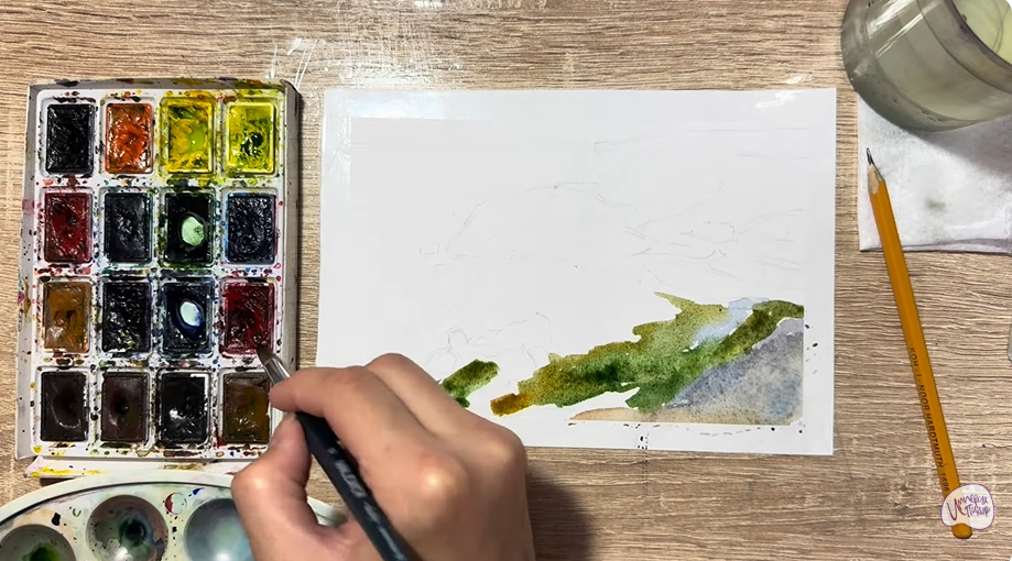 Рисуем Генеральские пляжи