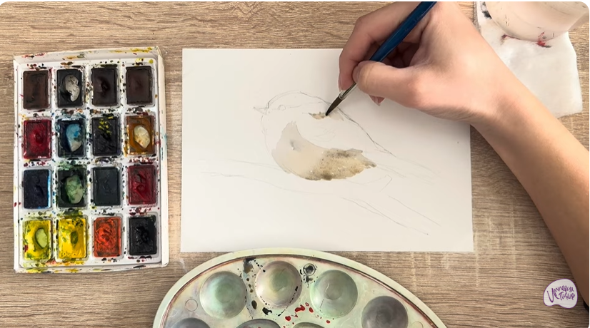 Рисуем Пухляк