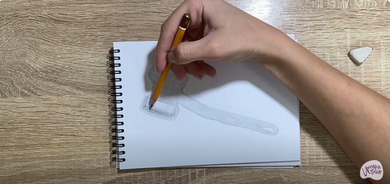 Рисуем Молоток для отбивания мяса